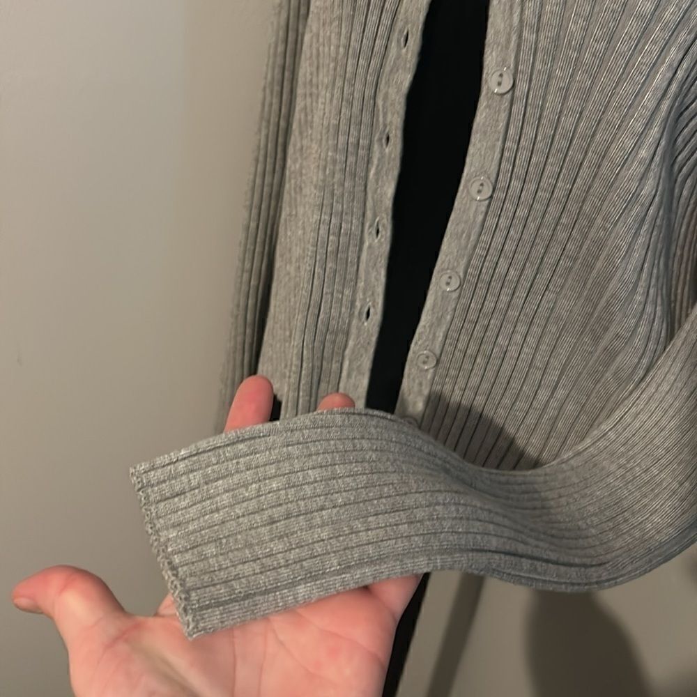 Forever 21 ribbed button cardigan size 3X B - Picture 3 of 6